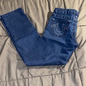 blue Slim fit true religion denim jeans